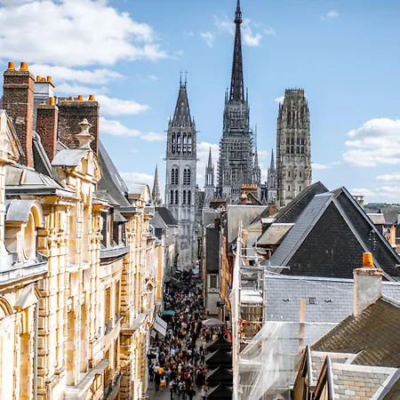 Perle De La Seine Superbe F3 Vue Seine Et Cathedrale Apartman Rouen